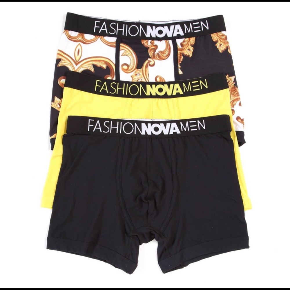 Fashion Nova 3-Pack Boxer Briefs